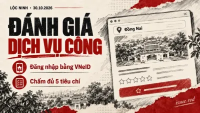 Minh họa cách đánh giá dịch vụ công ở Đồng Nai: đăng nhập bằng VNeID và chấm đủ 5 tiêu chí